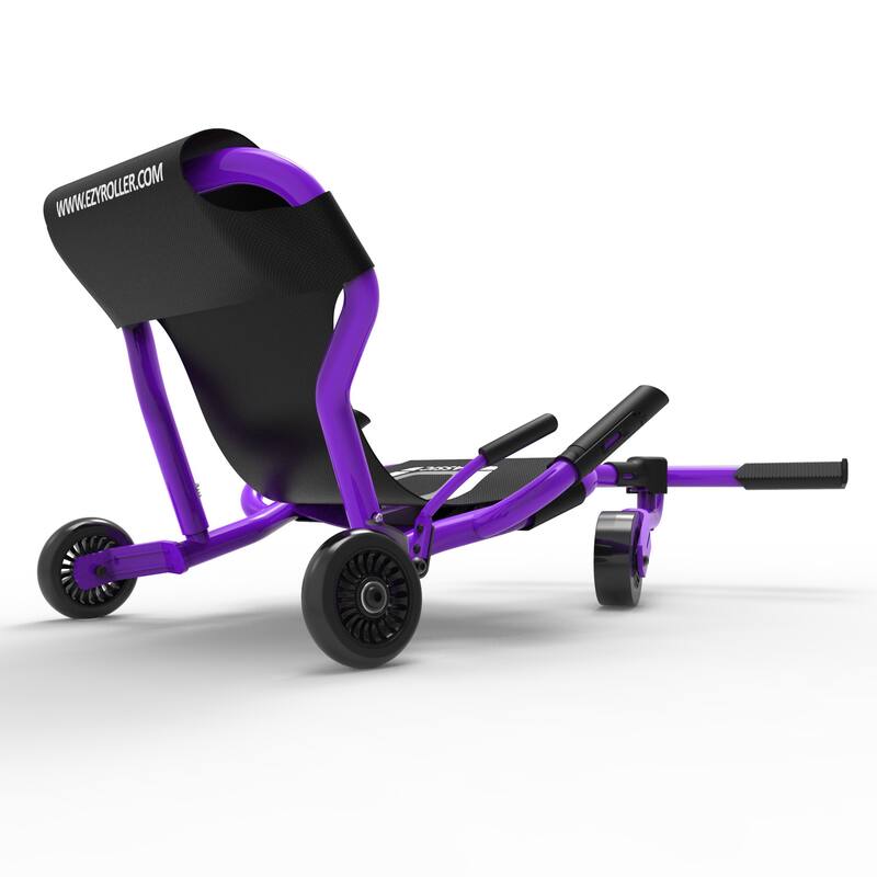 EzyRoller: Classic X Ride-On Scooter, 154lb Capacity, Kids Ages 4+ - Purple