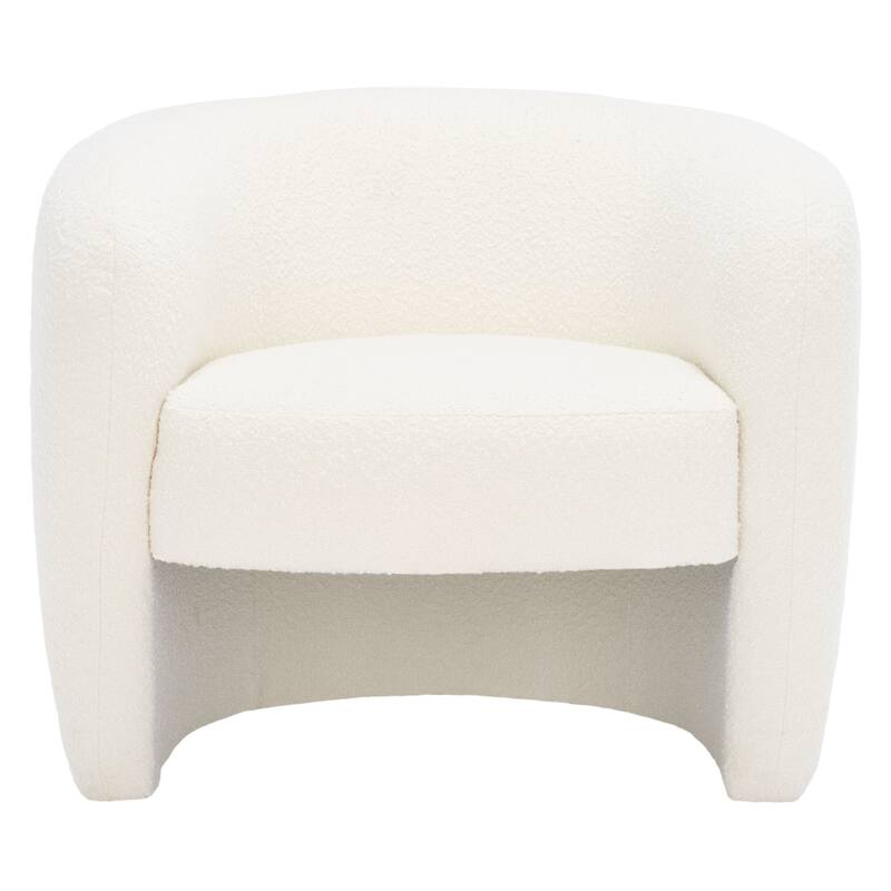 SAFAVIEH Couture Sangita Barrel Back Accent Chair - 35" W x 31" D x 30" H - 35Wx31Dx30H