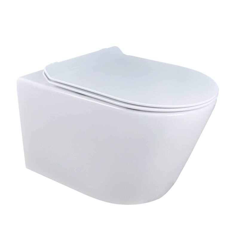 In-Wall toilet Combo Set - Toilet, Tank (2 x 4 Wall), Carrier System