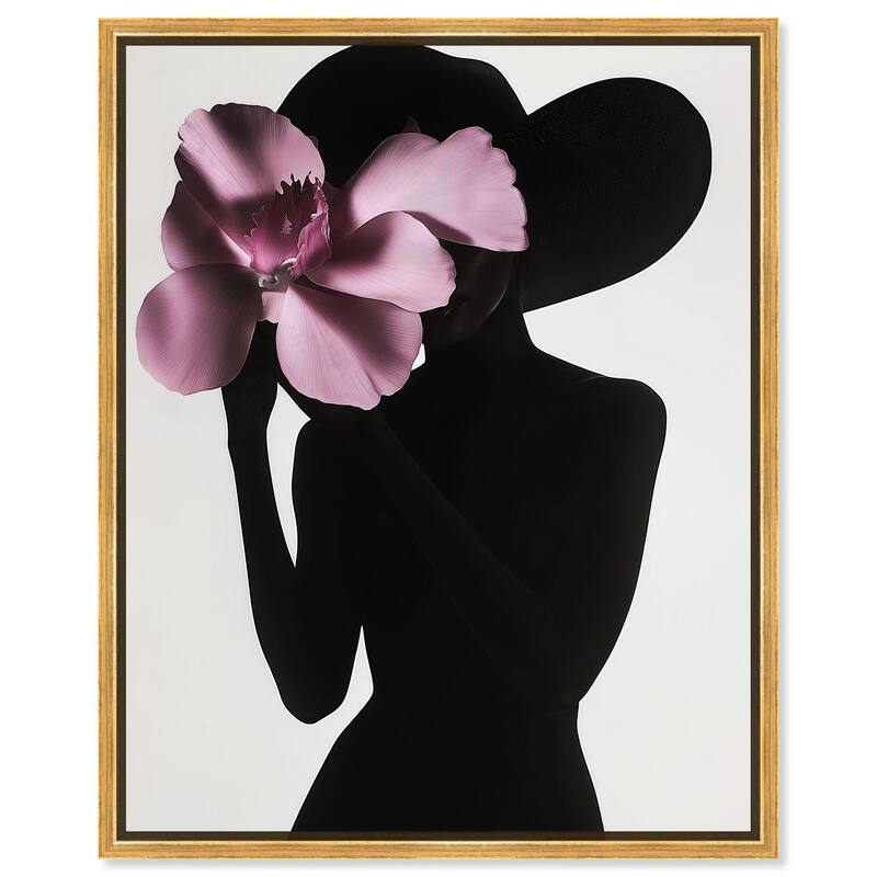 Bloom of Boldness Canvas by Art Remedy - 30" x 36" - Gold