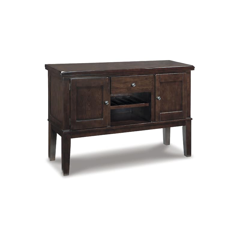 Signature Design by Ashley Haddigan Dark Brown 6-Piece Counter Height Dining Package