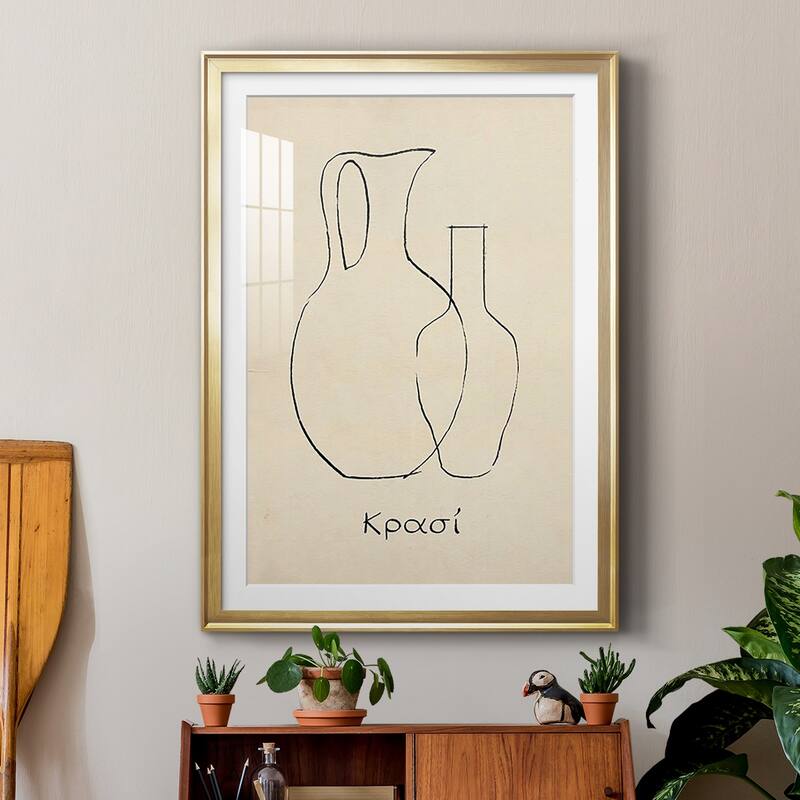 Greek Blessing II Premium Framed Print - Ready to Hang