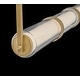 preview thumbnail 2 of 8, Fredrick Ramond FR41486 Cy 50" Wide LED Linear Chandelier