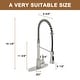 preview thumbnail 3 of 7, Kitchen Sink Faucet Single-Handle Kitchen Faucet with Pull-Out Sprayer