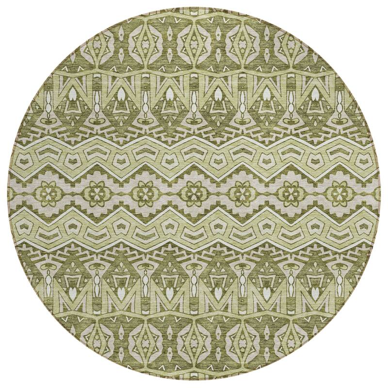 HomeRoots Moroccan Transitional Rectangle Outdoor Rug