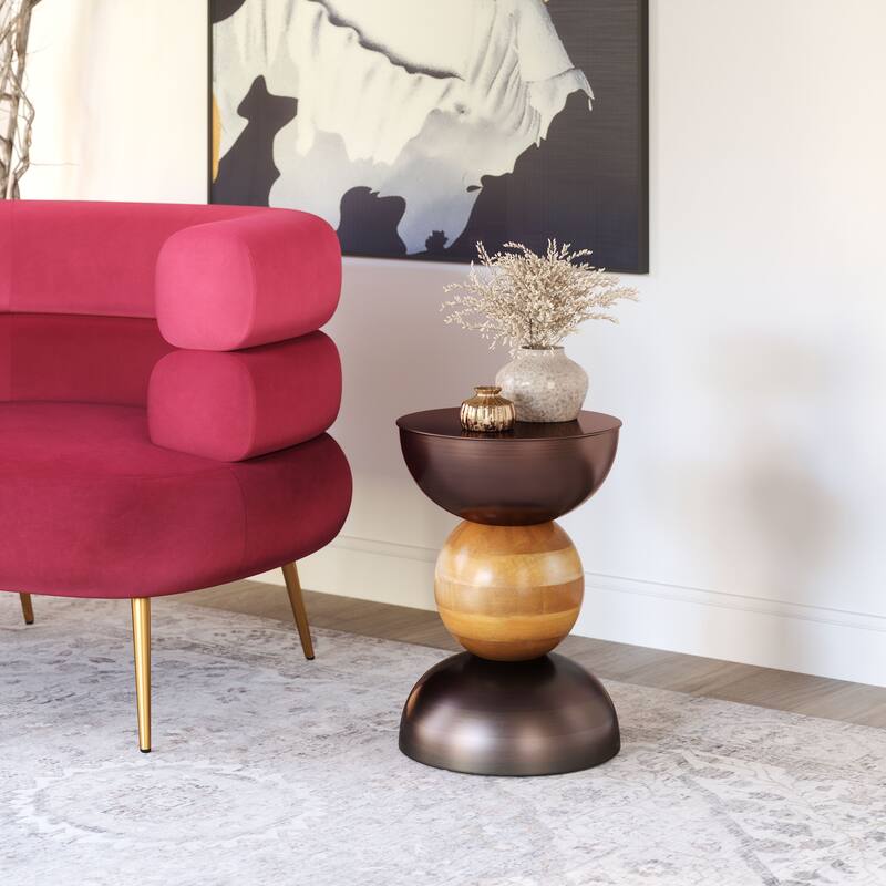 Tripoli Side Table Bronze - Bronze
