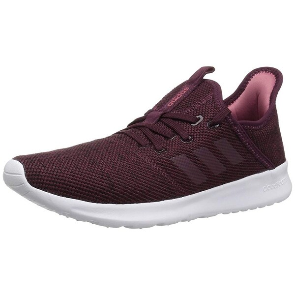 adidas women's cloudfoam pure shoes maroon