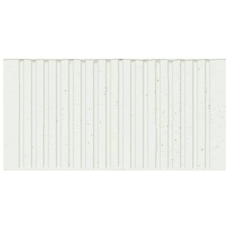 Merola Tile Kings Loft White 7-7/8" x 15-3/4" Ceramic Wall Tile
