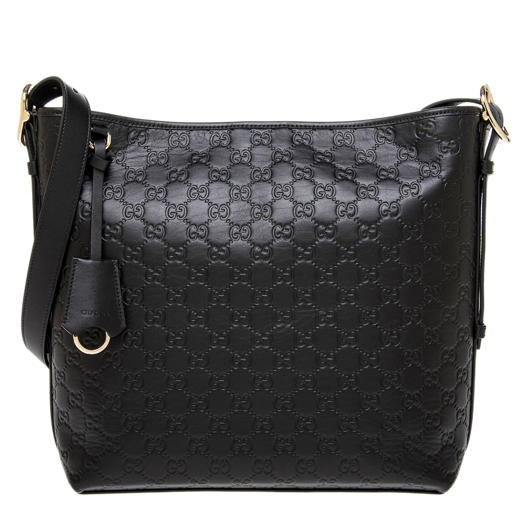 Gucci GG Emblem Large Shoulder Bag