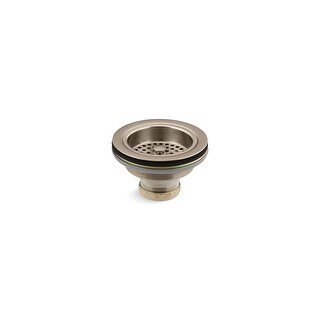 Kohler Duostrainer® Sink Drain and Strainer Vibrant Brushed Bronze (K ...