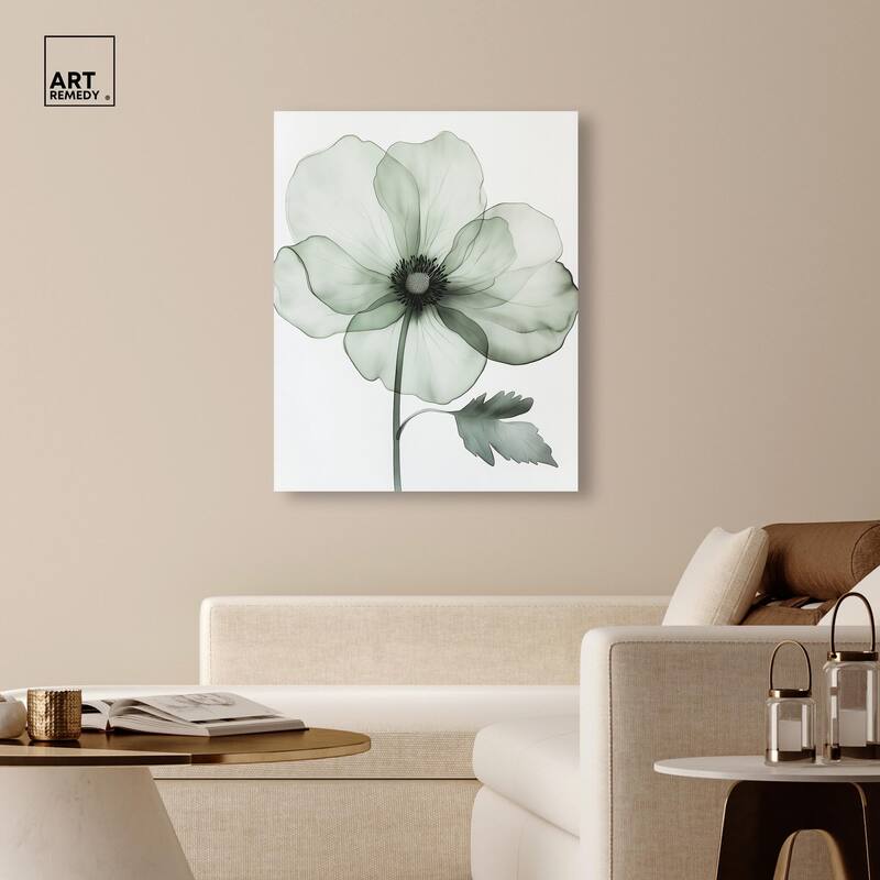 Delicate Stamen IV Canvas by Art Remedy, Gallery Wrapped