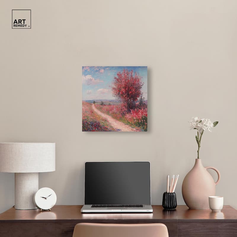 Pourville Breeze Canvas by Art Remedy, Gallery Wrapped