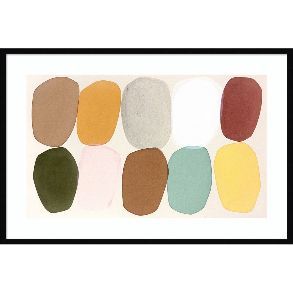 A Perfect Summer Evening by Simone Christen Wood Framed Wall Art Print