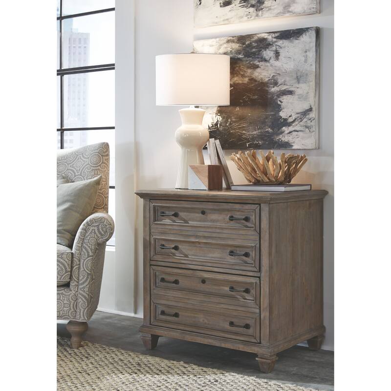 Magnussen Home Lancaster Dovetail Grey Lateral File - Legal
