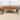 Artisan Furniture Solid Wood , Leather upholstered, California Walnut Buffalo Green Leather Ottoman with Castor Legs , Brown