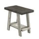 preview thumbnail 14 of 20, Roundhill Furniture Athens Contemporary Wood Shelf Side Table