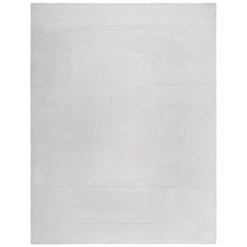 SAFAVIEH Hand-Loomed Mykonos Efkea Modern & Contemporary Wool Rug - 8' x 10' - Ivory