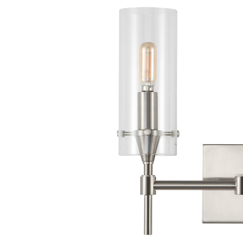 Jayce Bohemian Farmhouse Iron/Glass LED Vanity by JONATHAN Y