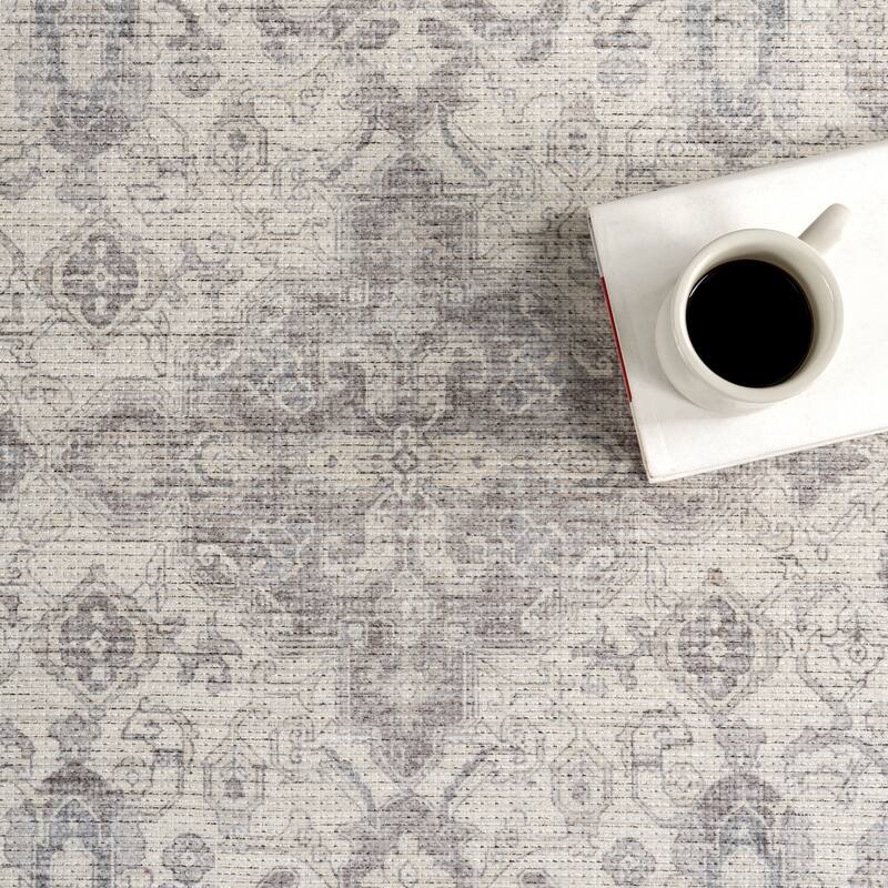 Nuloom Green Haven Collection Recycled Cotton Machine Washable Area Rug