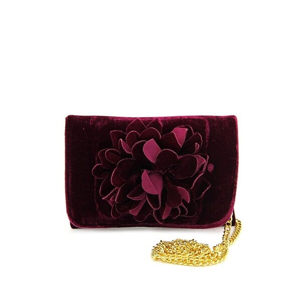 Shiraleah Fleur Women Canvas Messenger - Red