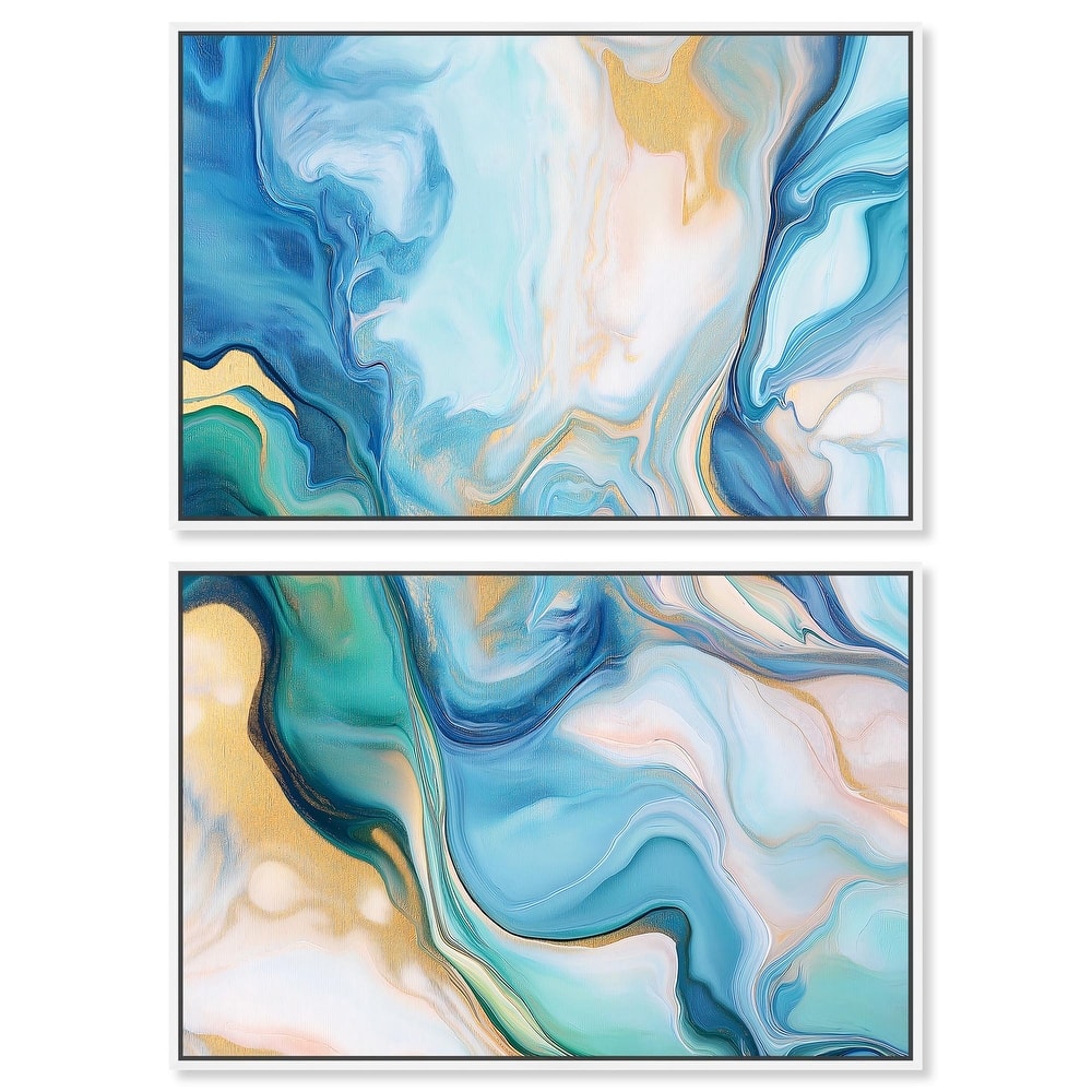 Visions Pastel II Canvas Set of 2 by Art Remedy