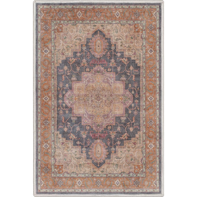Well Woven Apollo Paris Persian Oriental Machine Washable Area Rug