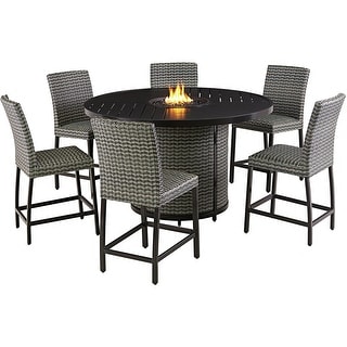 Agio 7pc best sale high dining set