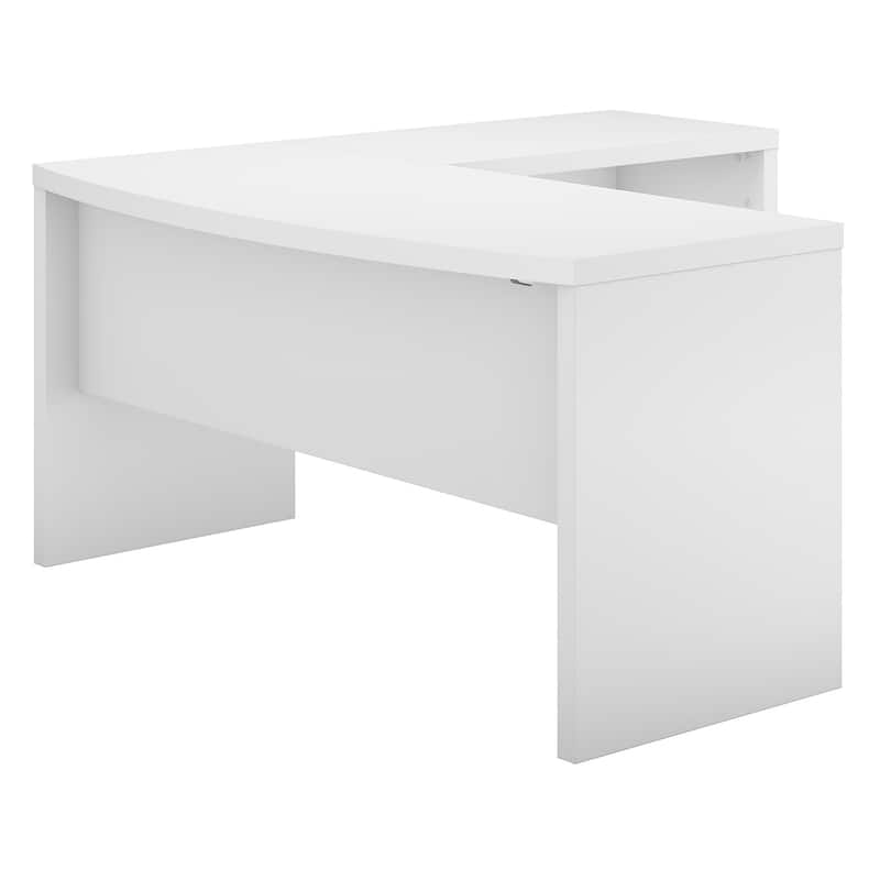 Echo L Shaped Bow Front Desk by Bush Business Furniture