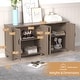 preview thumbnail 15 of 32, Kitchen Sideboard Coffee Bar Cabinet Accent Storage Cabinet