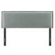 preview thumbnail 14 of 52, Camille Upholstered Striped Linen Blend Headboard