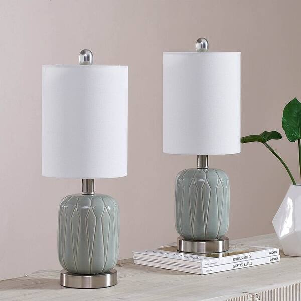 18.5'' Ceramic Table Lamp Set (Set of 2) - Bed Bath & Beyond - 36207891
