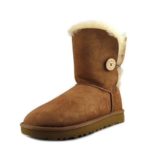 Ugg Australia Bailey Button II Women Round Toe Suede Winter Boot