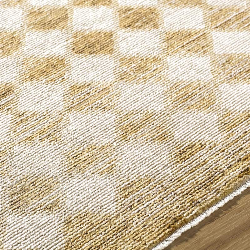 Galey Alix x Livabliss Myrtle Avenue V Vintage Checkerboard Area Rug