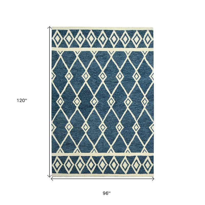 HomeRoots Argyle Lodge Rectangle Area Rug