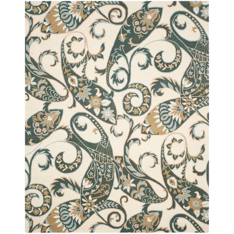 SAFAVIEH Handmade Wyndham Rosaleen Modern Wool Rug