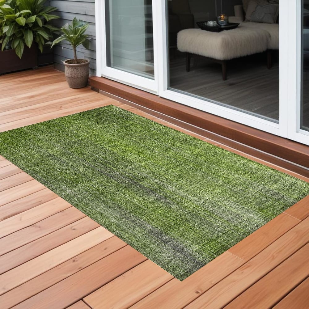 Alvari Stripe Weather Resistant Classic Meets Modern Outdoor Rug