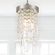 preview thumbnail 4 of 8, Crystorama Lighting Group WIN-210-CL-MWP Winfield 7" Wide Crystal Mini