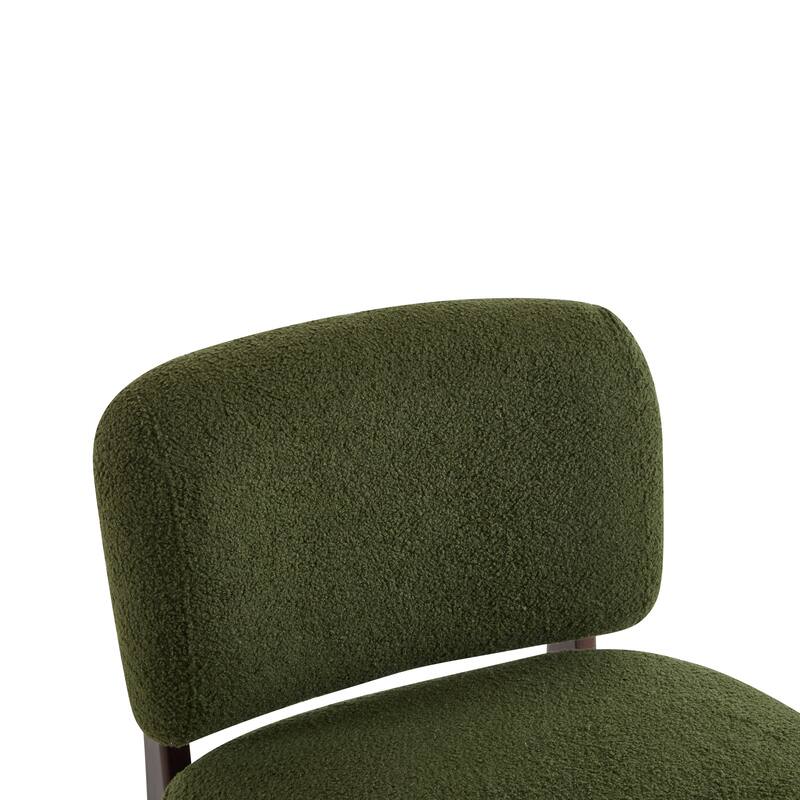 Modern Boucle Lounge Chairs (Set of 2)
