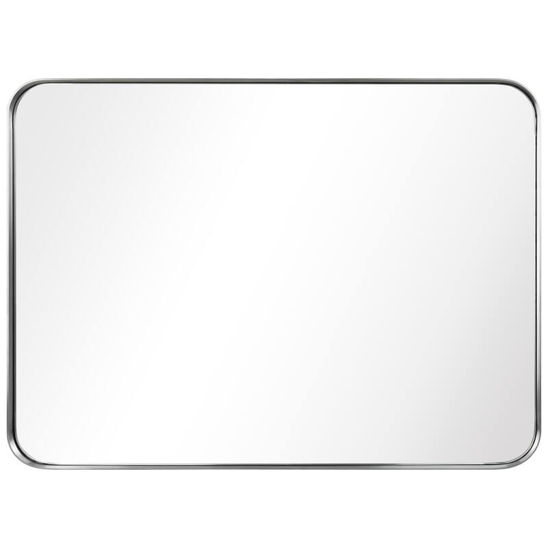 Ultra Stainless Steel Rectangular Wall Mirror