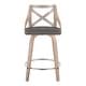 preview thumbnail 11 of 21, The Gray Barn Charlotte 24" Fixed-Height Counter Stool with Bent Wood Legs (Set of 2)