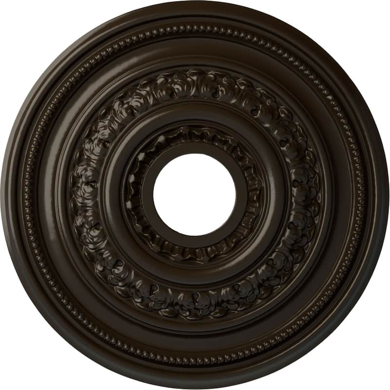 17 5/8"OD X 3 5/8"ID X 1 7/8"P Orleans Ceiling Medallion