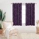 preview thumbnail 70 of 113, Deconovo Gold Line 52 Width Curtain Panel Pair (2 Panel)