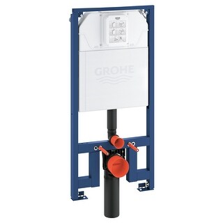 Grohe Rapid SL 0.8 / 1.6 GPF Toilet Tank Only - Actuator Plate Flush ...
