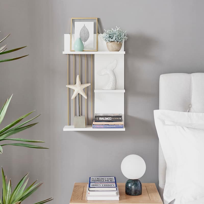 Danya B. Seville Dynamic Utility Ledge Wall Shelf