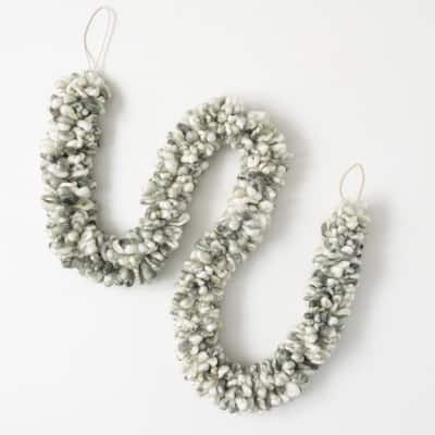 Gray Chunky-Looped Garland Multicolor 62"H - 4"L x 4"W x 62"H