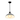 JONATHAN Y 12.25" 1-Light Indoor/Outdoor Iron LED Pendant - 12.25