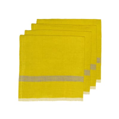 Caravan Laundered Linen Napkins - Set of 4