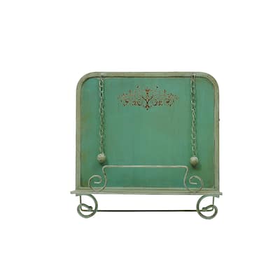 Metal Cookbook Holder, Blue