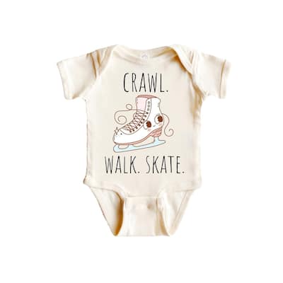 Ice Skater - Baby Boy Girl Clothes Infant Bodysuit Funny Cute Newborn