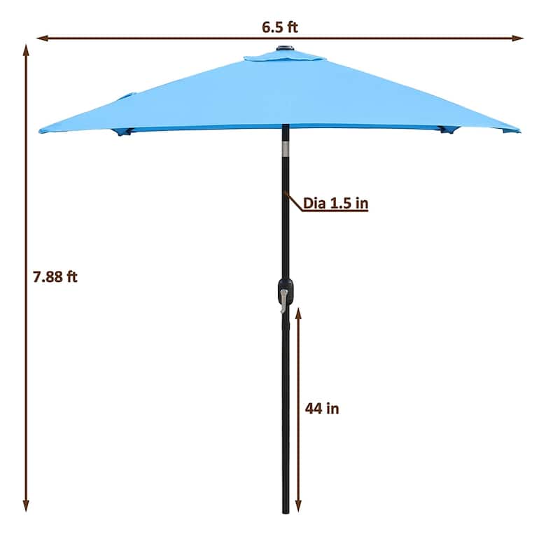 Maypex Square Market Umbrella
